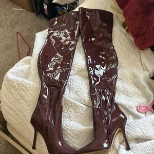 Steve Madden Thigh High Boots Heels
